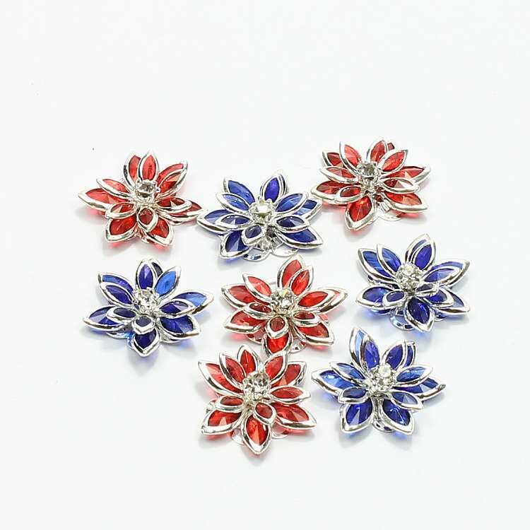 Glas in lood bloemen