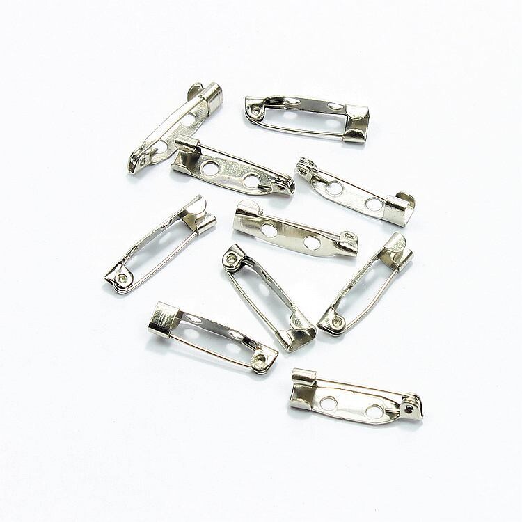 Broche spelden zilver