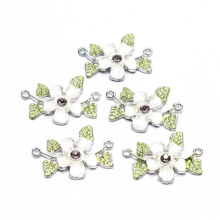 Enamel bloemen
