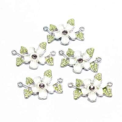 Enamel bloemen