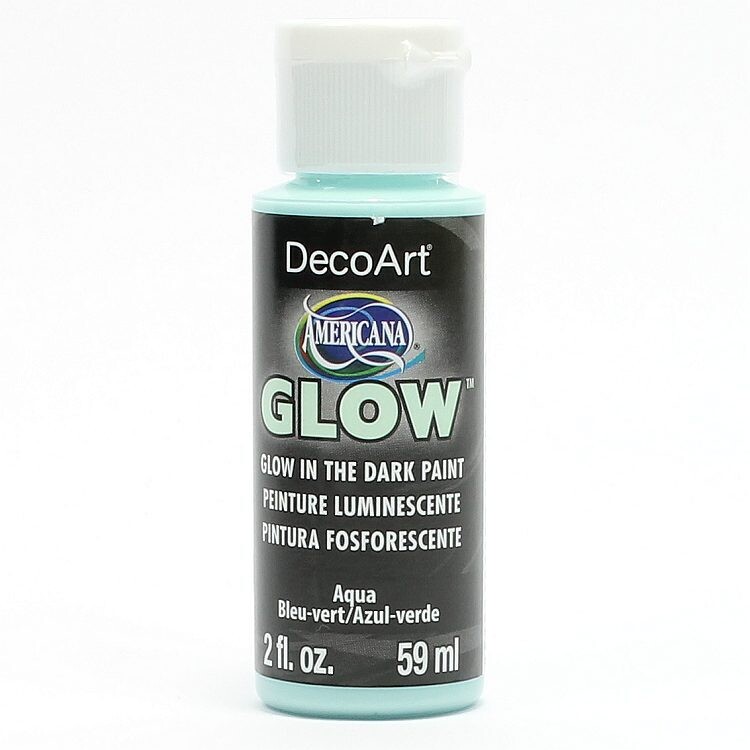 Americana Glow in the dark Aqua