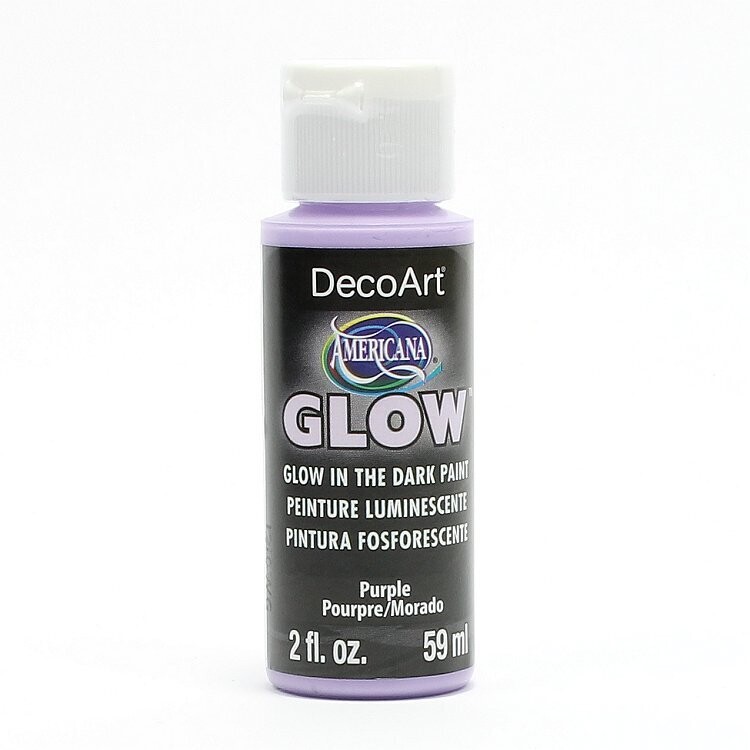 Americana Glow in the dark Purple