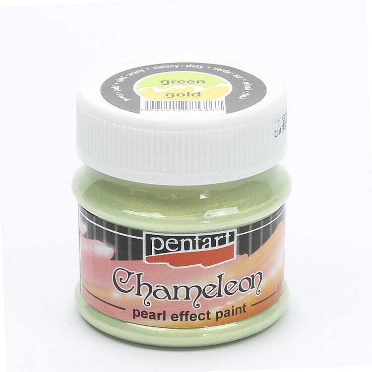Chameleon parelmoer acrylverf green gold