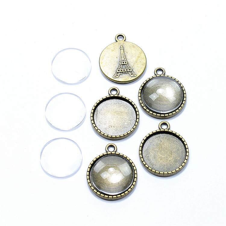 Frame set rond brons Parijs