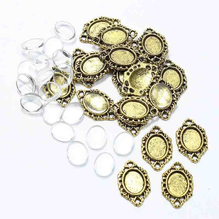 Frame set mini goud