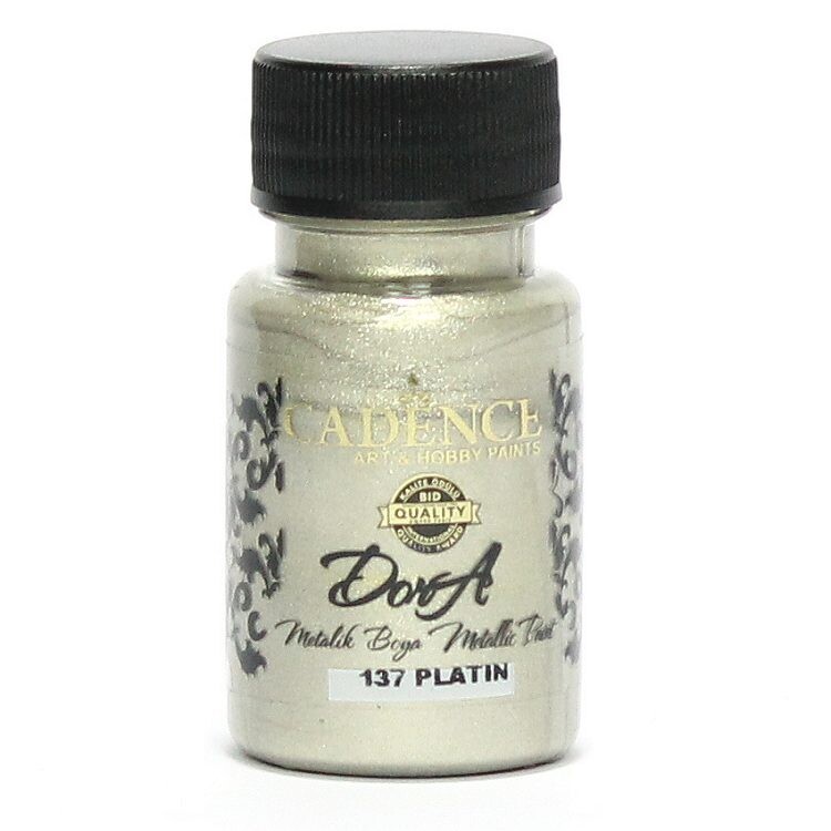 Acrylverf Cadence Dora metallic platin