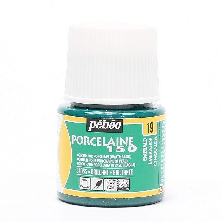 Porselein verf Pebeo gloss Emerald