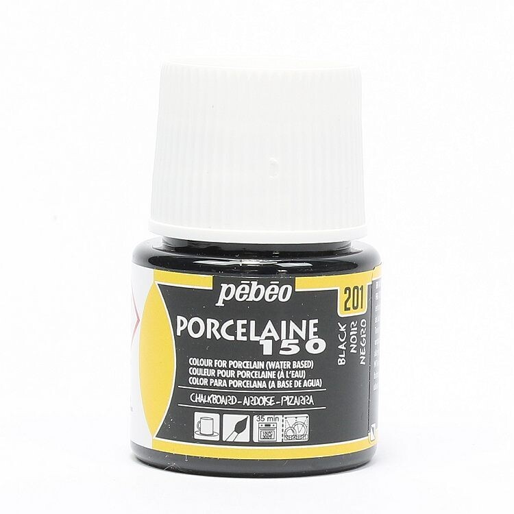 Porselein verf Pebeo Chalkboard Black