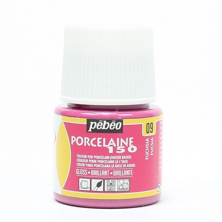 Porselein verf Pebeo gloss Fuchsia