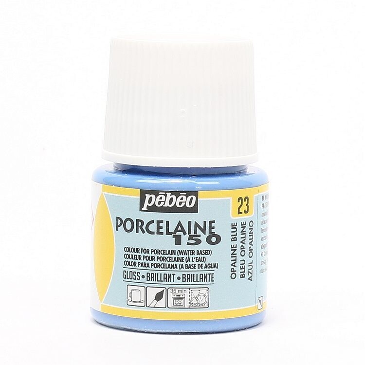 Porselein verf Pebeo bleu opaline