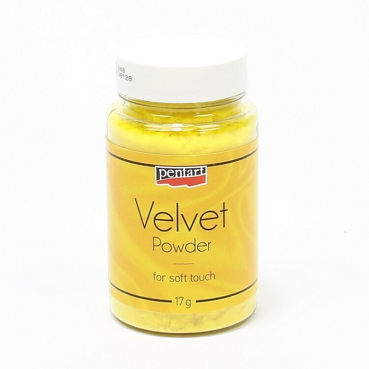 Velvet powder Yellow