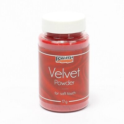 Velvet powder Red