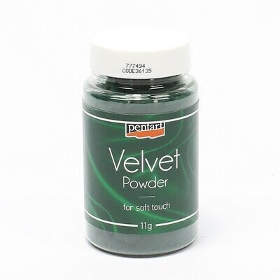 Velvet powder Green