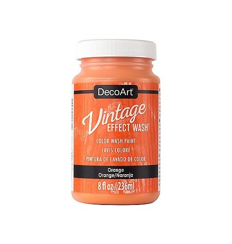 DecoArt Vintage effect wash Orange