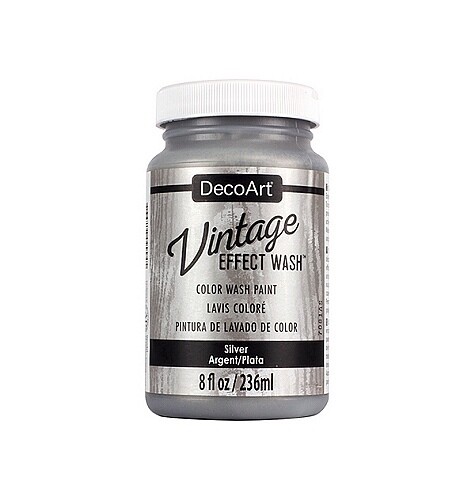 DecoArt Vintage effect wash silver