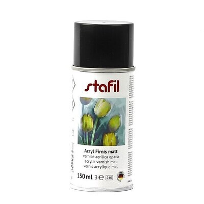 Vernis en aérosol Stafil mat