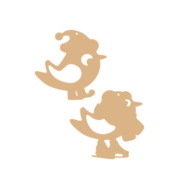 MDF vogels