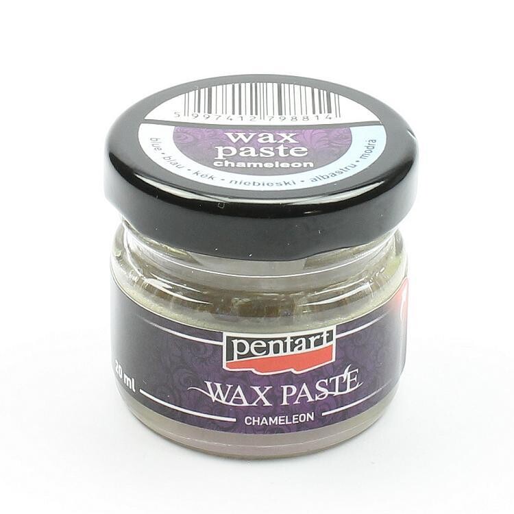 Wax paste chameleon blue