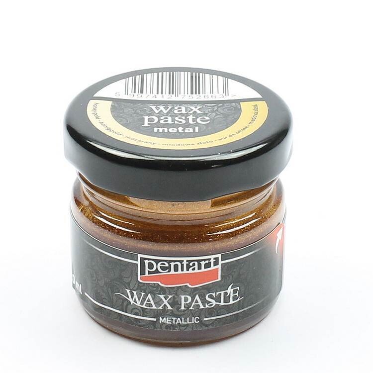 Wax paste metallic Honey gold