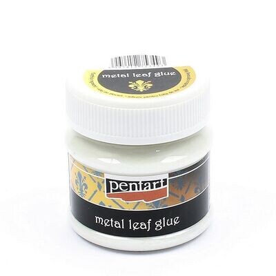 Metal leaf glue