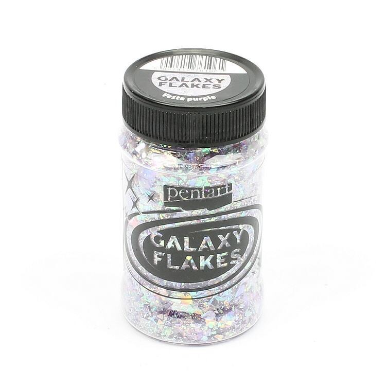 Galaxy flakes Vesta purple