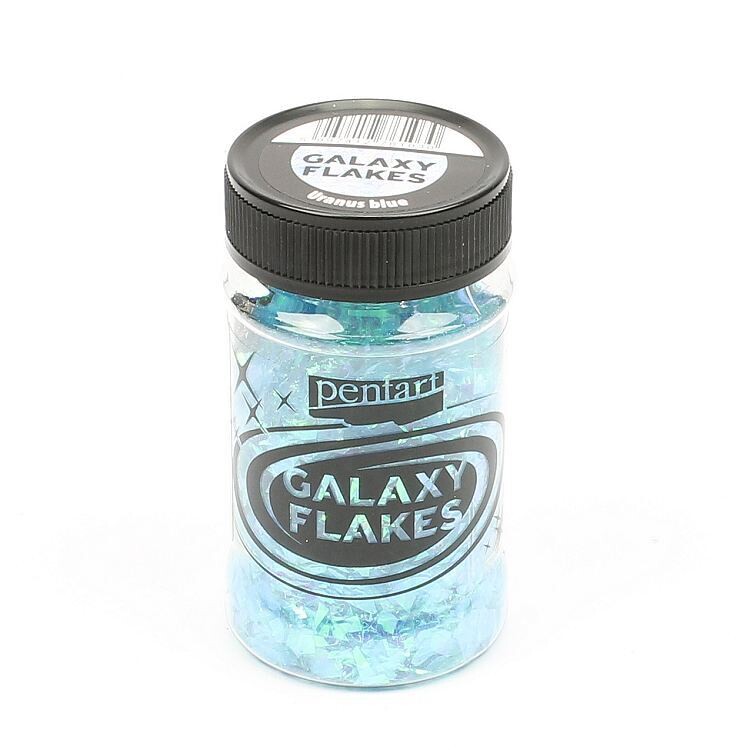 Galaxy flakes Uranus blue