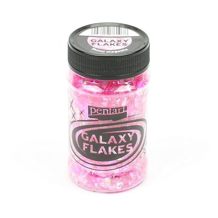 Galaxy flakes Venus magenta