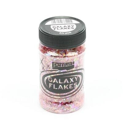 Galaxy flakes Eris pink