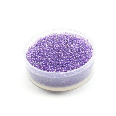Micro pearls transparant purple 20 gr