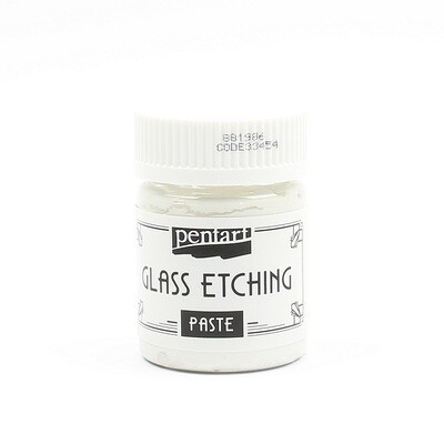 Glass etching paste