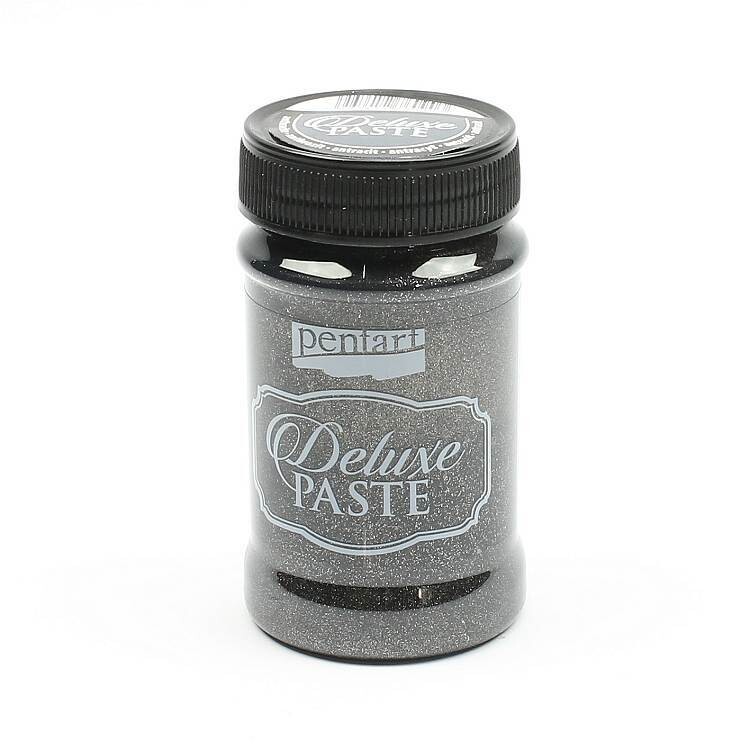 Pentart deluxe paste anthracite