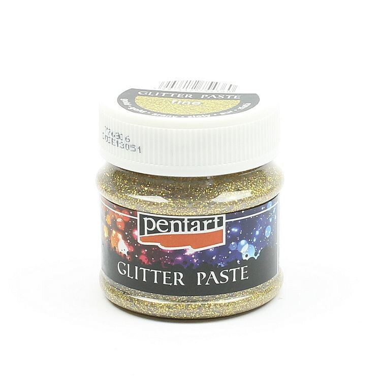Pentart glitter paste gold