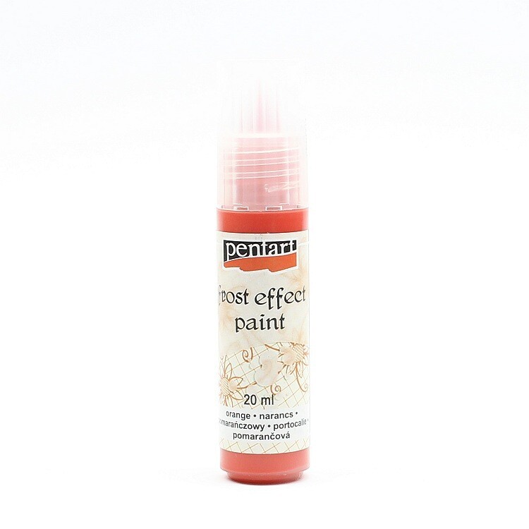 Pentart Frost effect paint orange