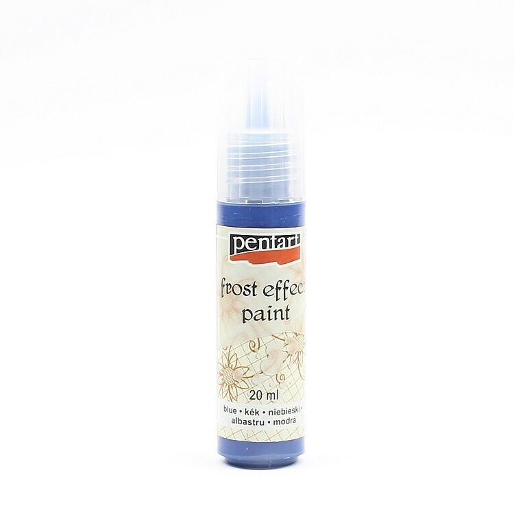 Pentart Frost effect paint blue