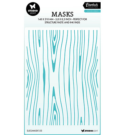 Mixed media mask hout nerf