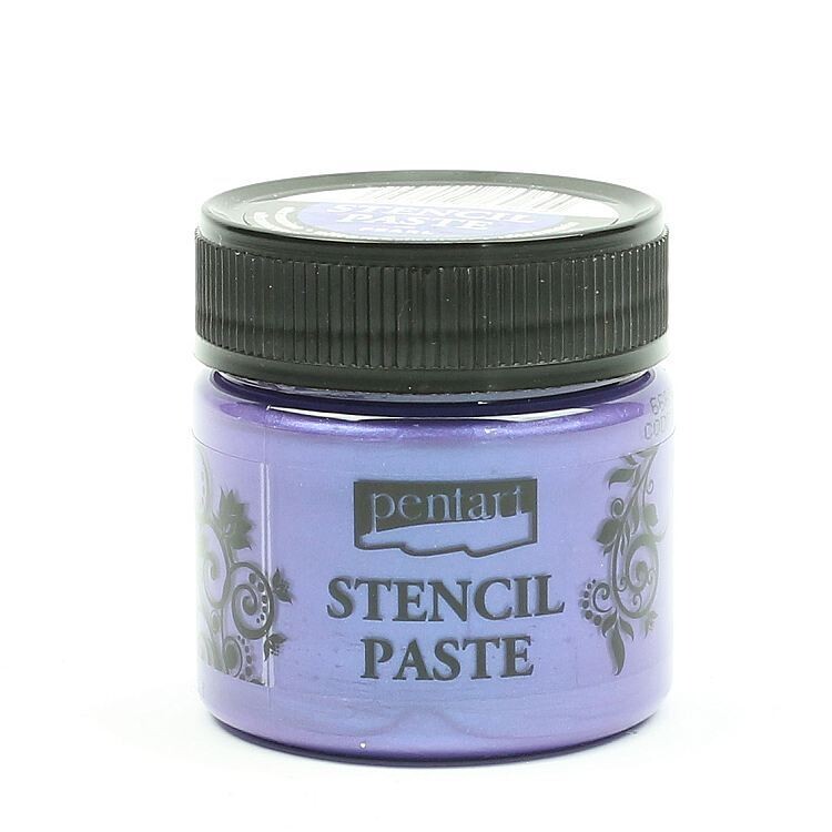 Pentart stencil paste ultramarine