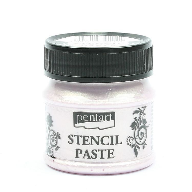 Pentart stencil paste candy floss