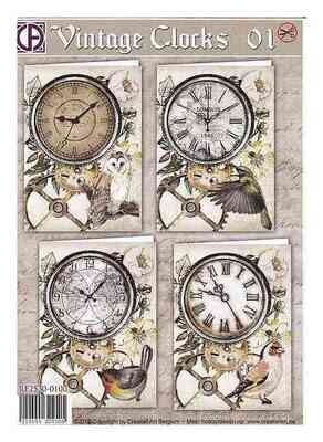 stansvellen set creatief art vintage clocks 1