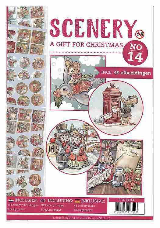 Push out boek scenery a gift for Christmas 14