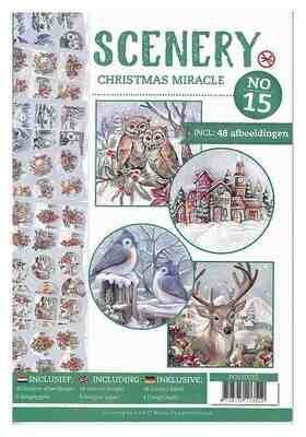 Push out boek scenery Christmas miracle 15