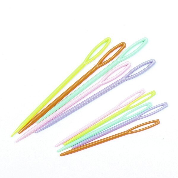 Plastic naalden setje