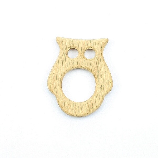 Bijtring hout uil