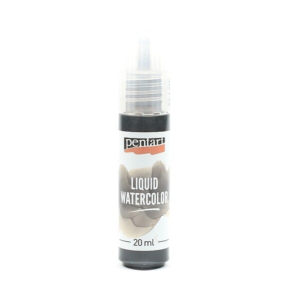 Pentart liquid watercolor brown