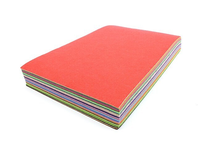 Vilt set 40 kleuren