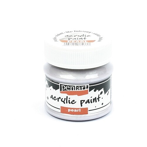 Pentart acrylic paint pearl purple