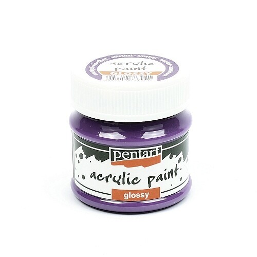 Pentart acrylic paint glossy amethyst