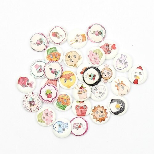 Knopen set dieren