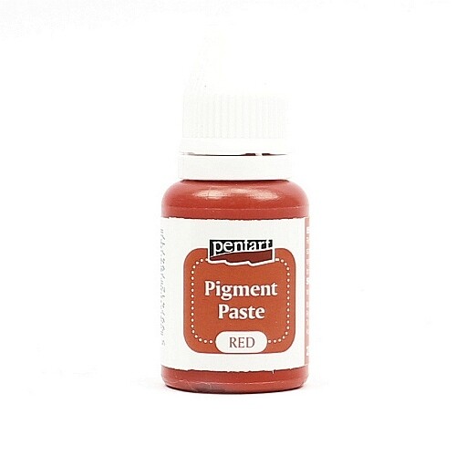 Pigment pasta rood