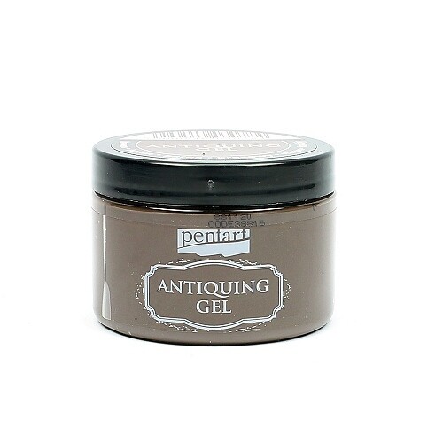 Antiquing gel brown