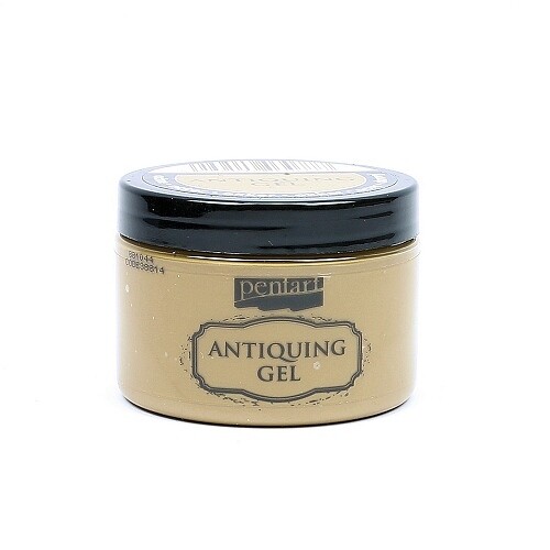 Antiquing gel patina ochre